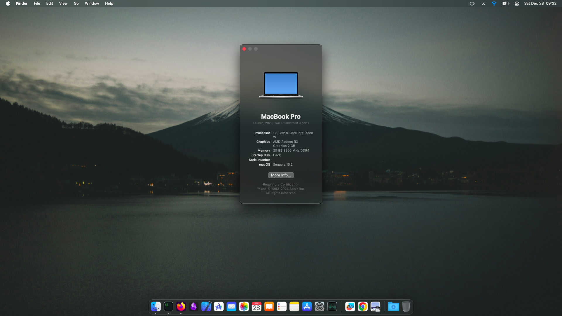 Hackintosh Screenshot