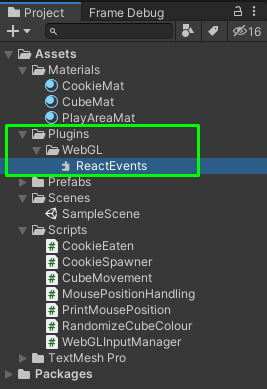 Image showing plugins folder int project hierarchy