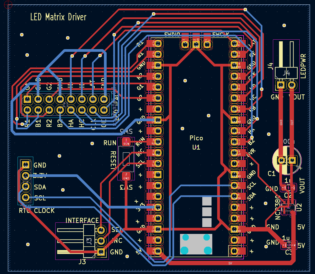 KiCAD layout