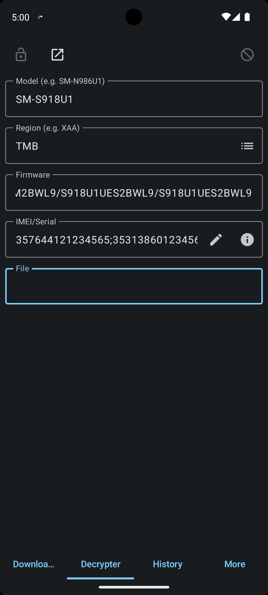 Android Decrypter