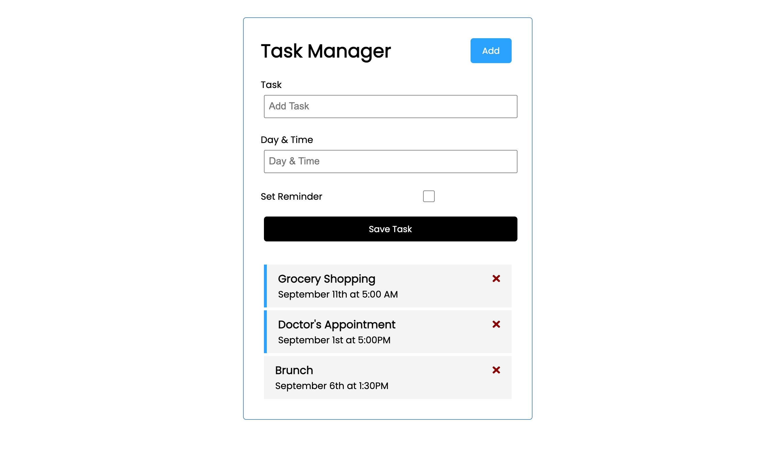 Task manager photo