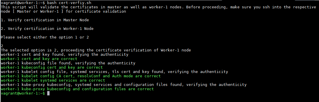 Worker-1-Cert-Verification