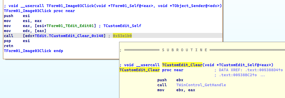 Call VMT method by offset