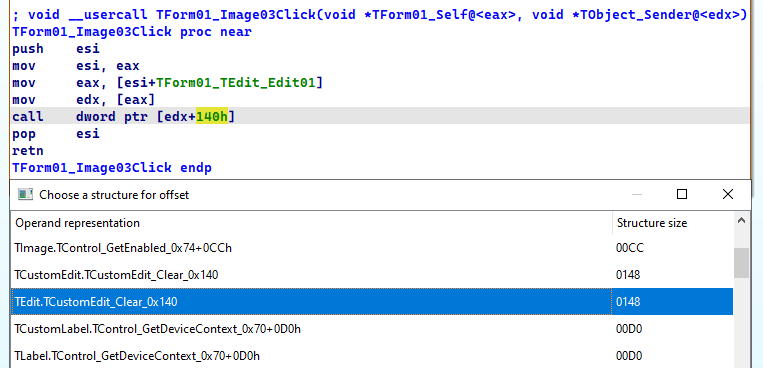 Call VMT method by offset