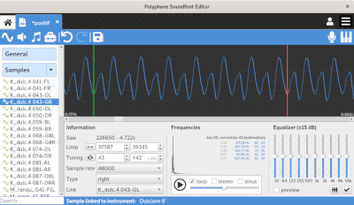 Sample configuration