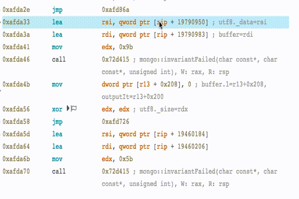 rip relative resolution and interpretation