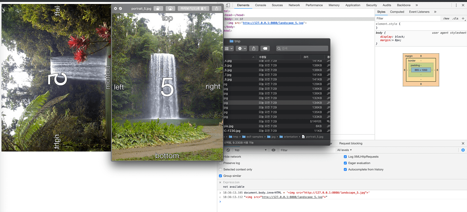 adaption stats of CSS3 Image Orientation