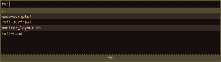 Rofi File Browser