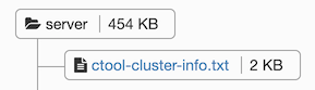 ctool-cluster-info