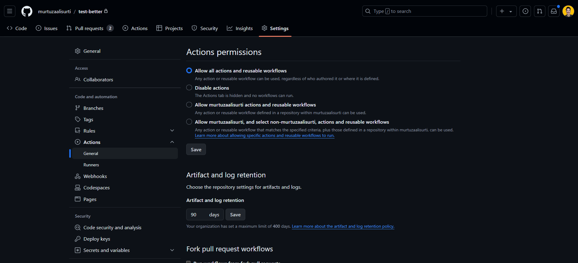 repo-settings-permissions-actions