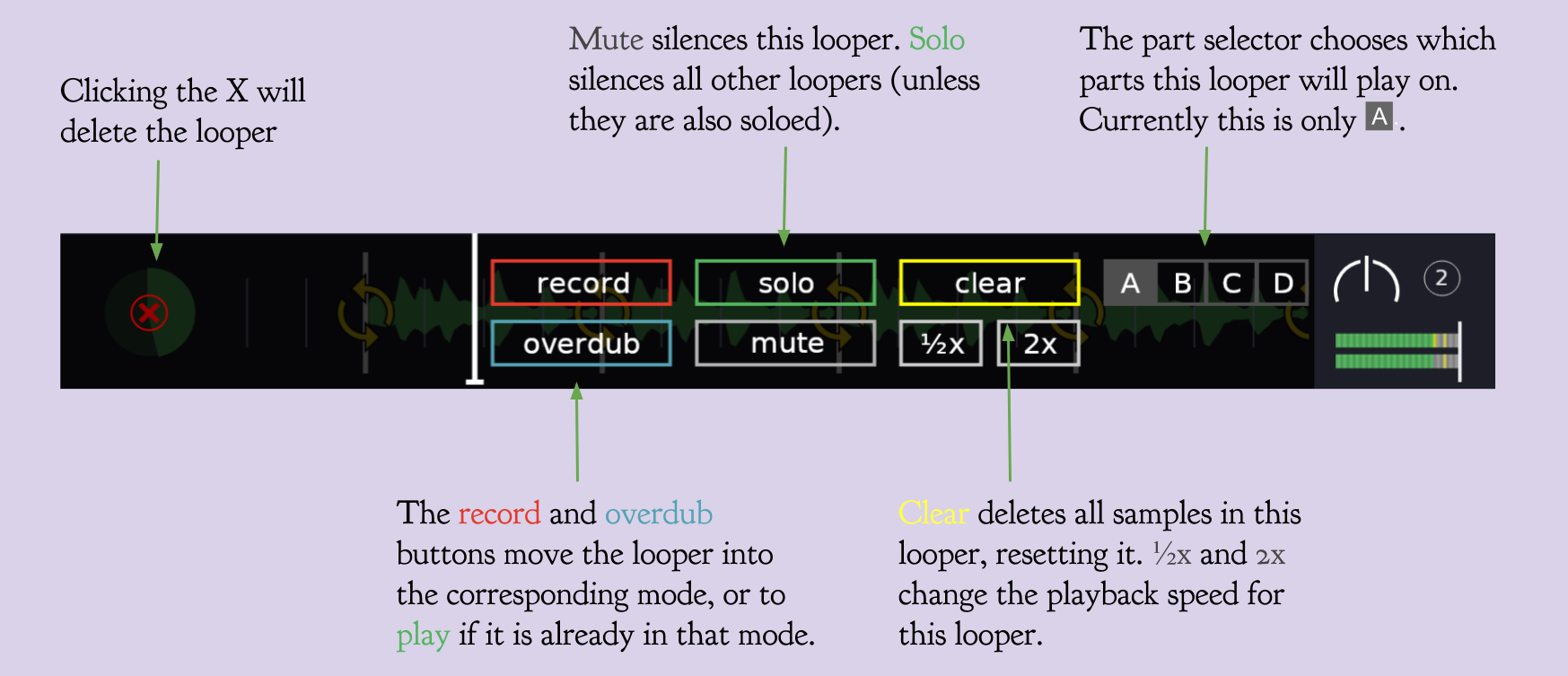 Looper Controls