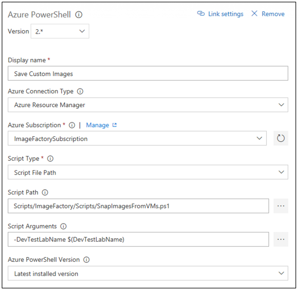 PowerShell settings