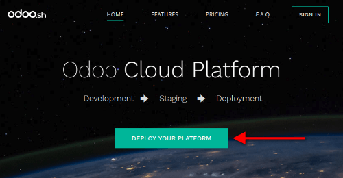 odoo.sh deploy Capture