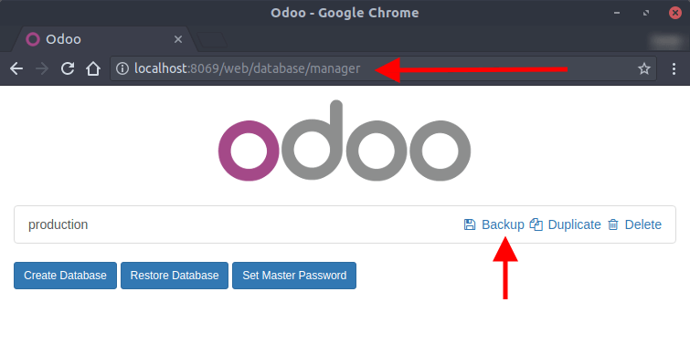 odoo.sh download Capture