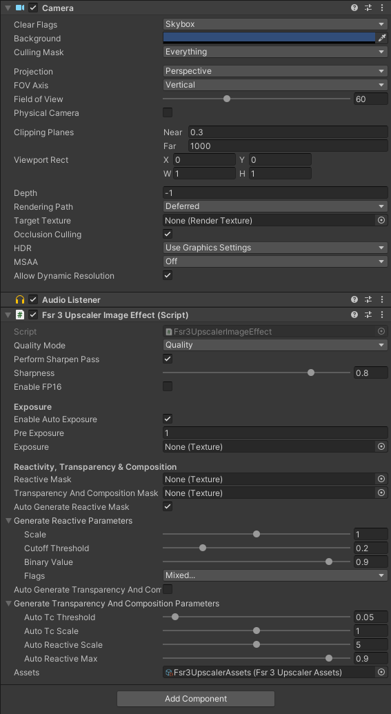 Simple Camera Setup