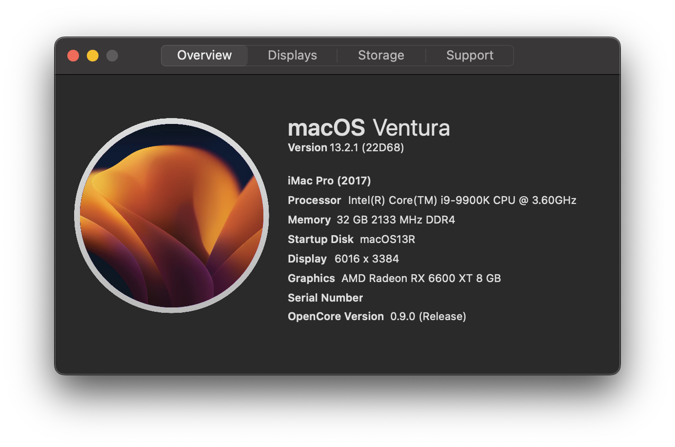 OpenCore Hackintosh