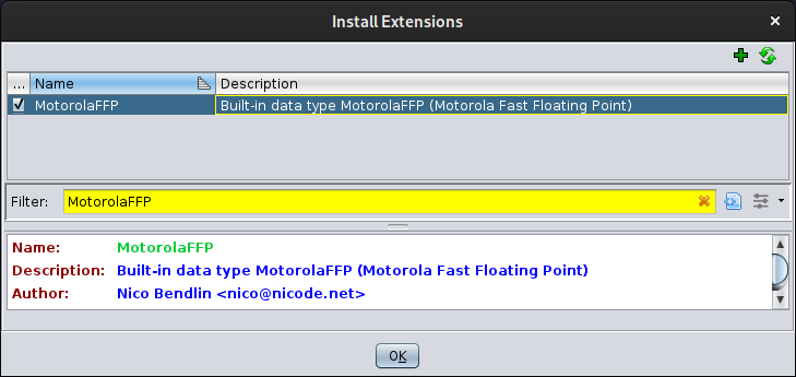 Ghidra / File / Install Extensions...