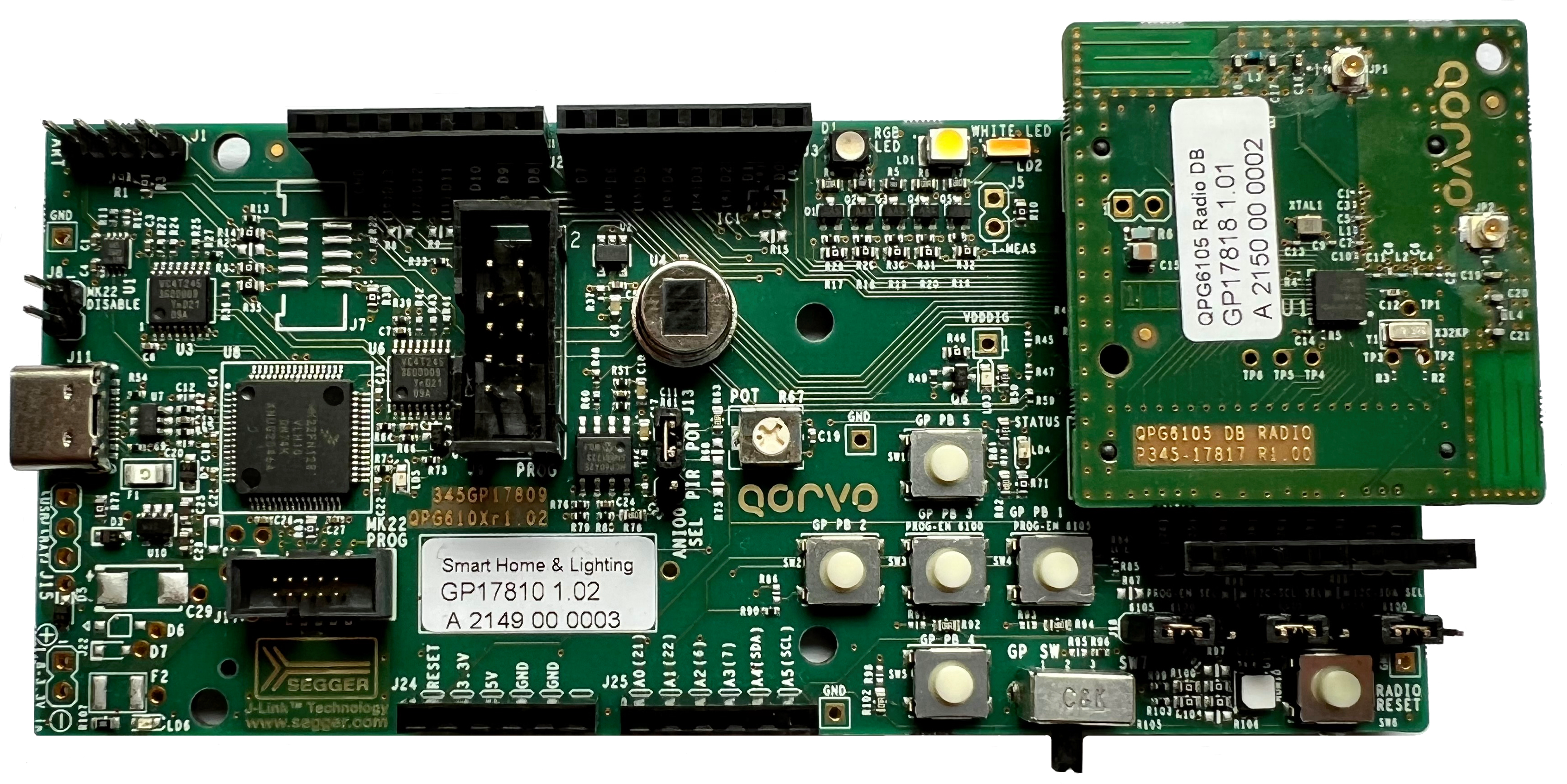 QPG6105 DK board