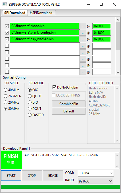 ESP8266 Download Tool