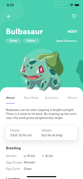 Pokemon Info - About