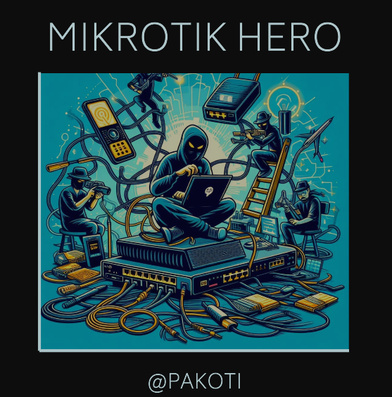 mikrotik hero logo created by microsoft ai