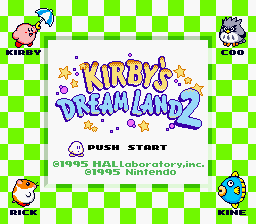 Kirby's Dreamland 2