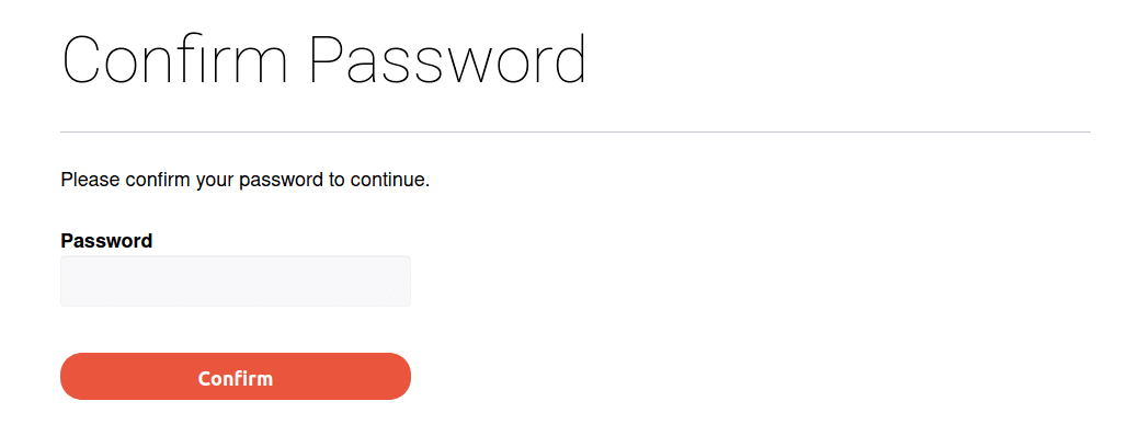 Confirm Password