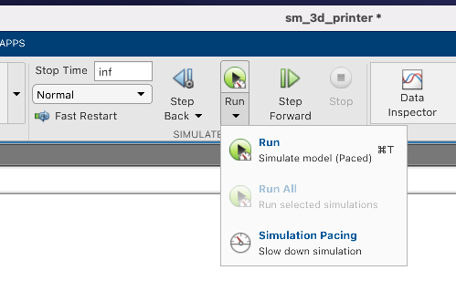 simulation pace