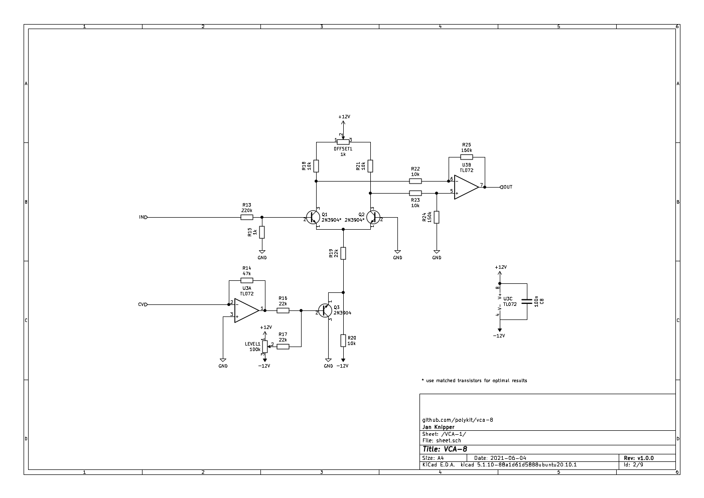 Polykit VCA-8