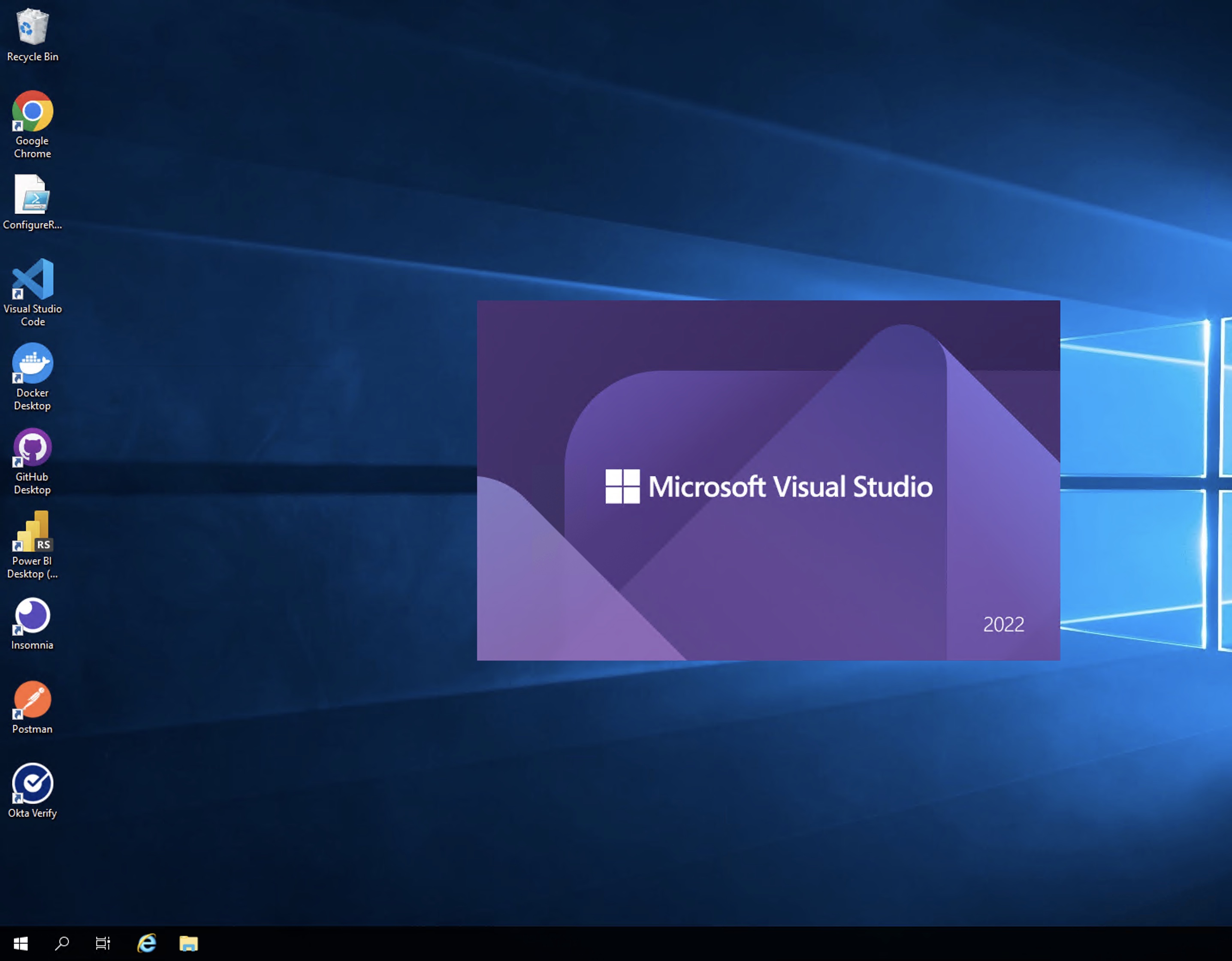 Launch Visual Studio IDE