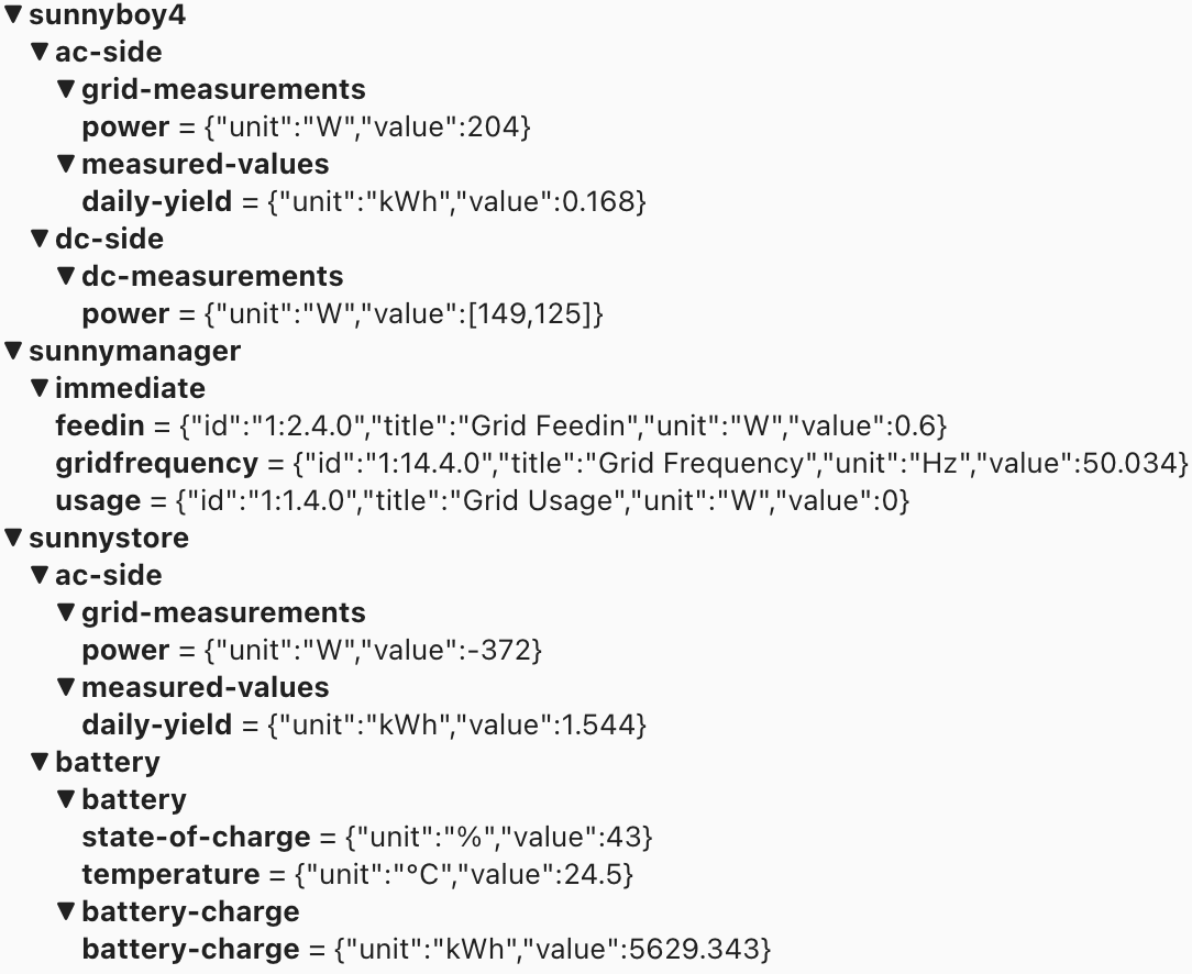 MQTT Explorer Screenshot