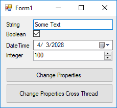 dynamic object two way databinding