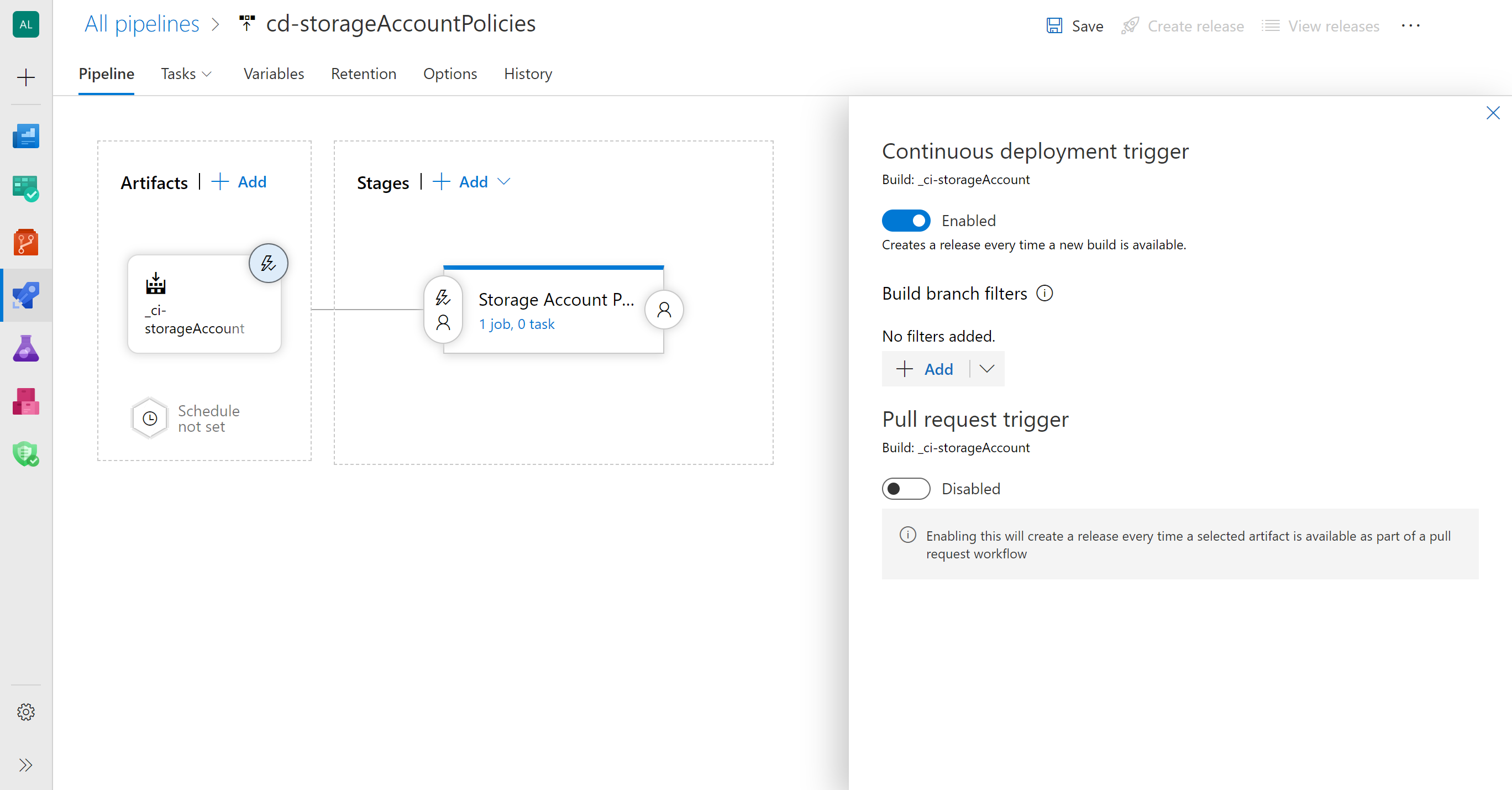 Enable continuous deployment