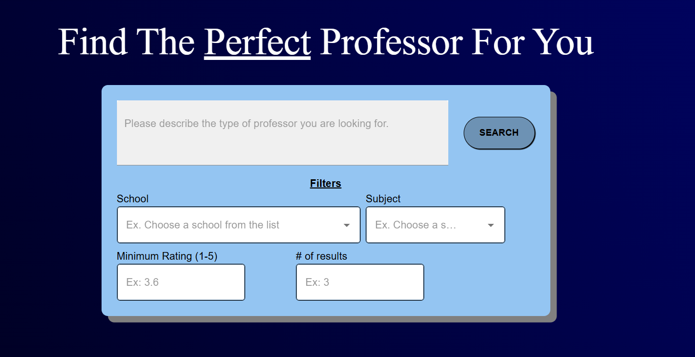 Prof Finder