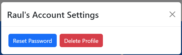 Account Settings