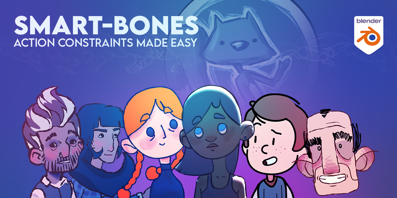 Smart-Bones for Blender, subtitle: Action Constraints Made Easy