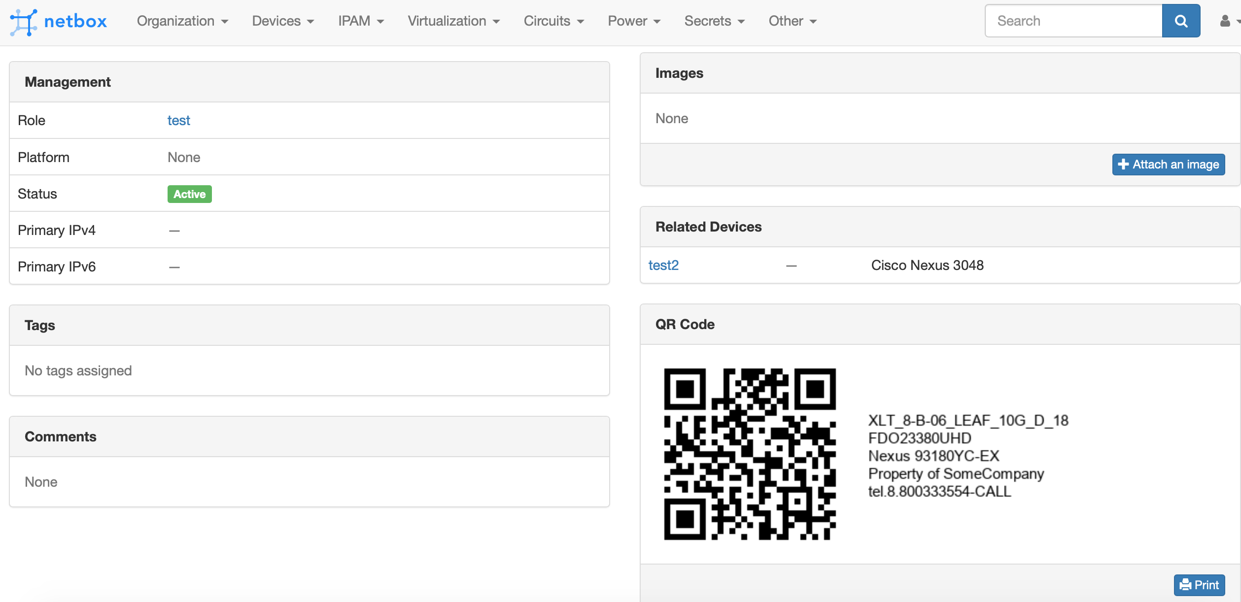 Device QR Code