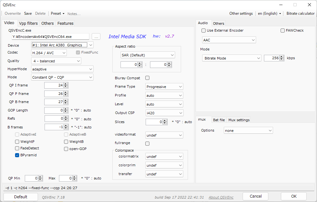 QSVEnc.auo