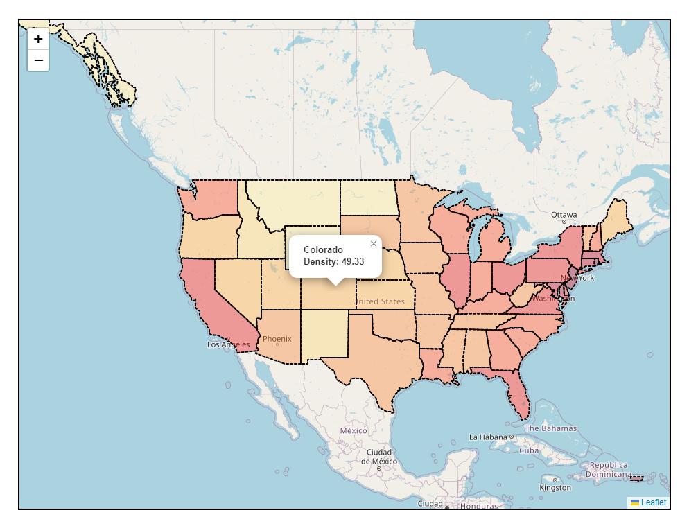 EEUU map