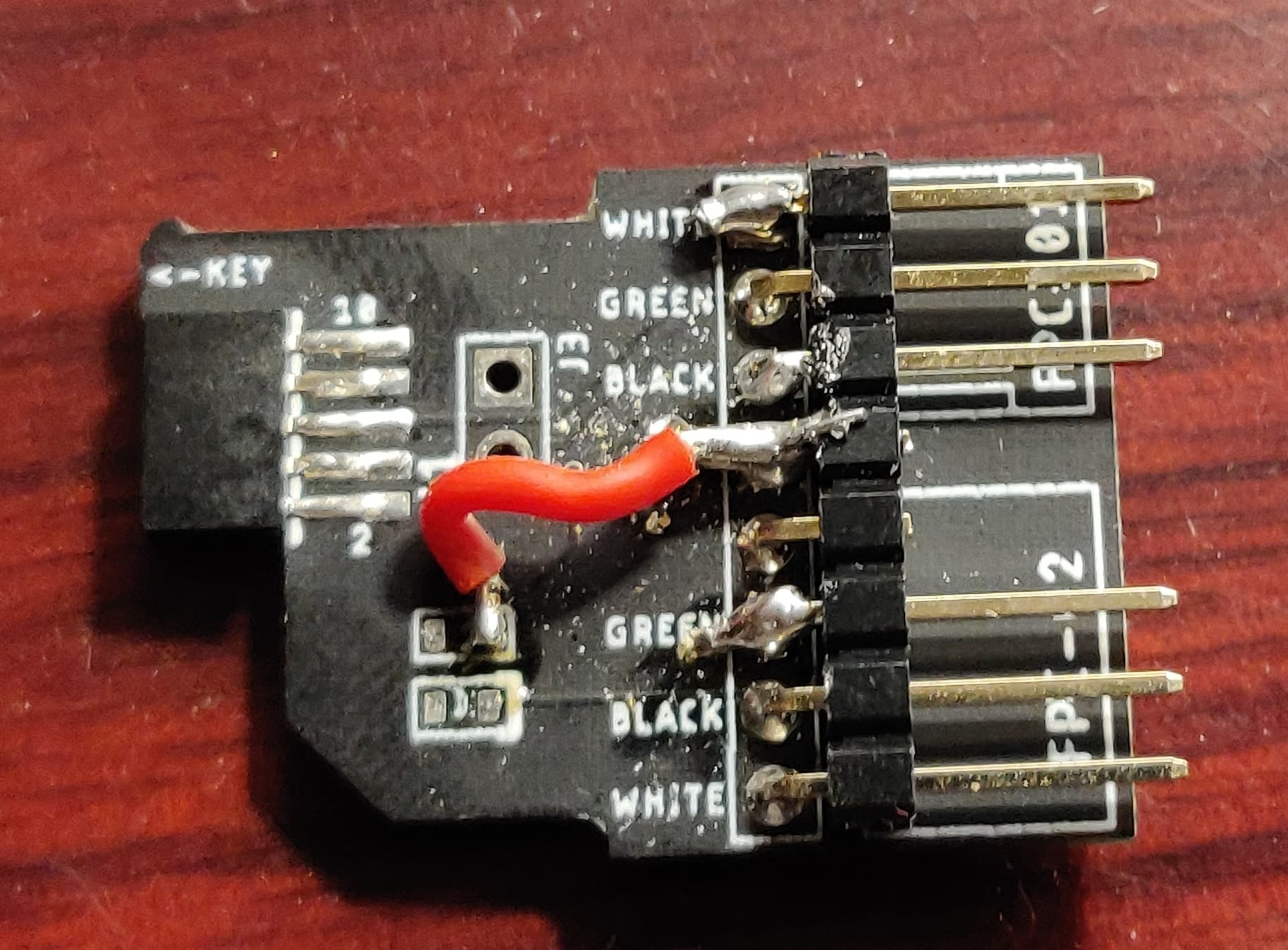 CV ESP32 Breakout with 3.3V Wire Added