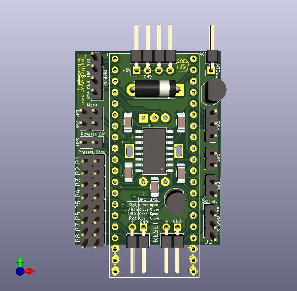 Throttle Blaster PCB Front