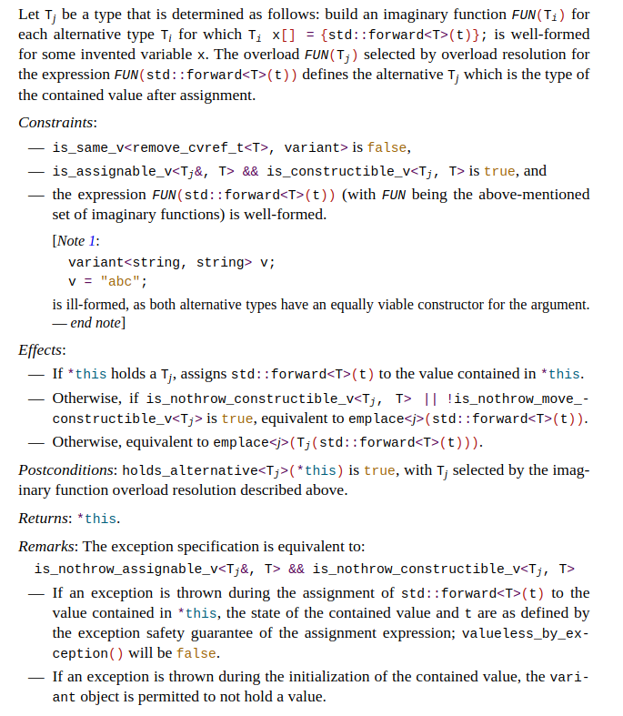 Converting assignment