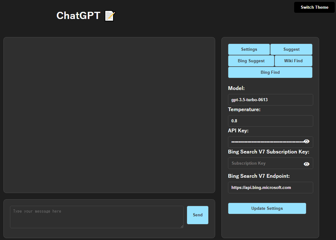 UIforGPTtochatbingsuggest