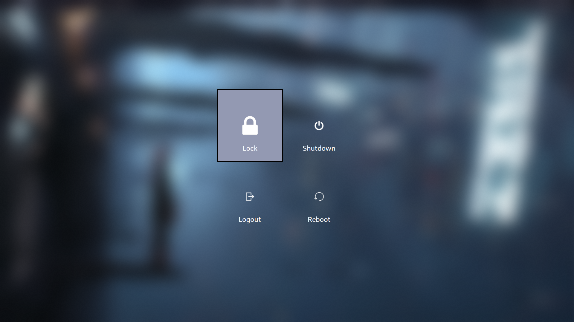 Logout Menu 2.0