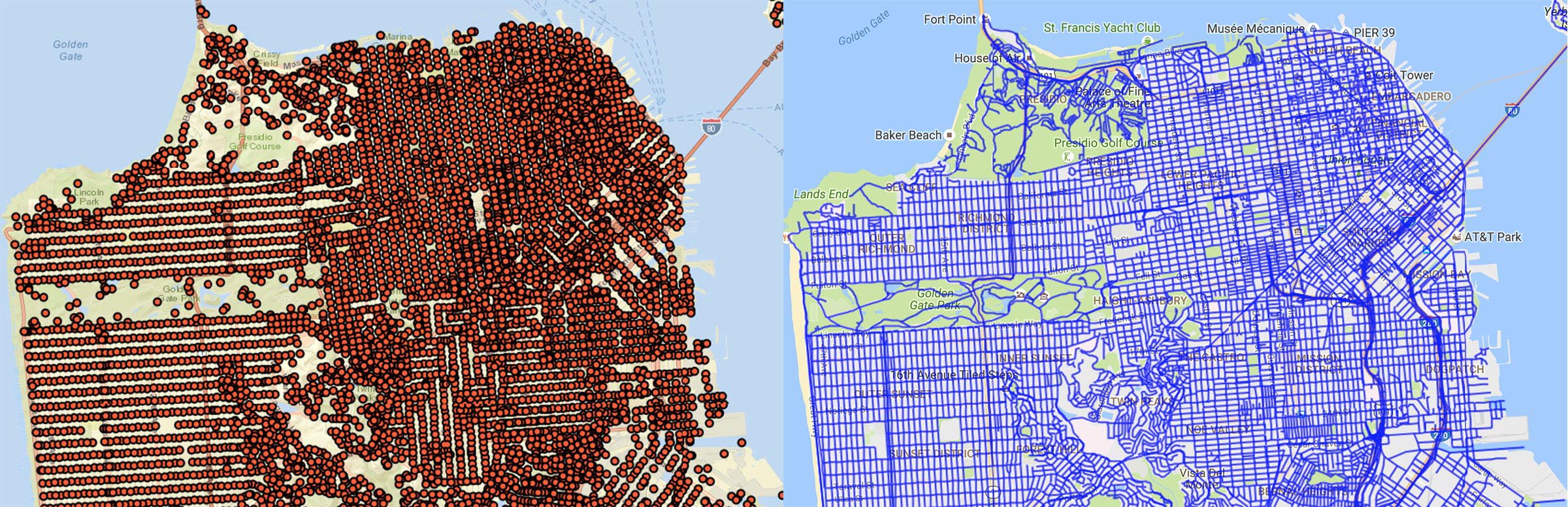 San Francisco basemap data