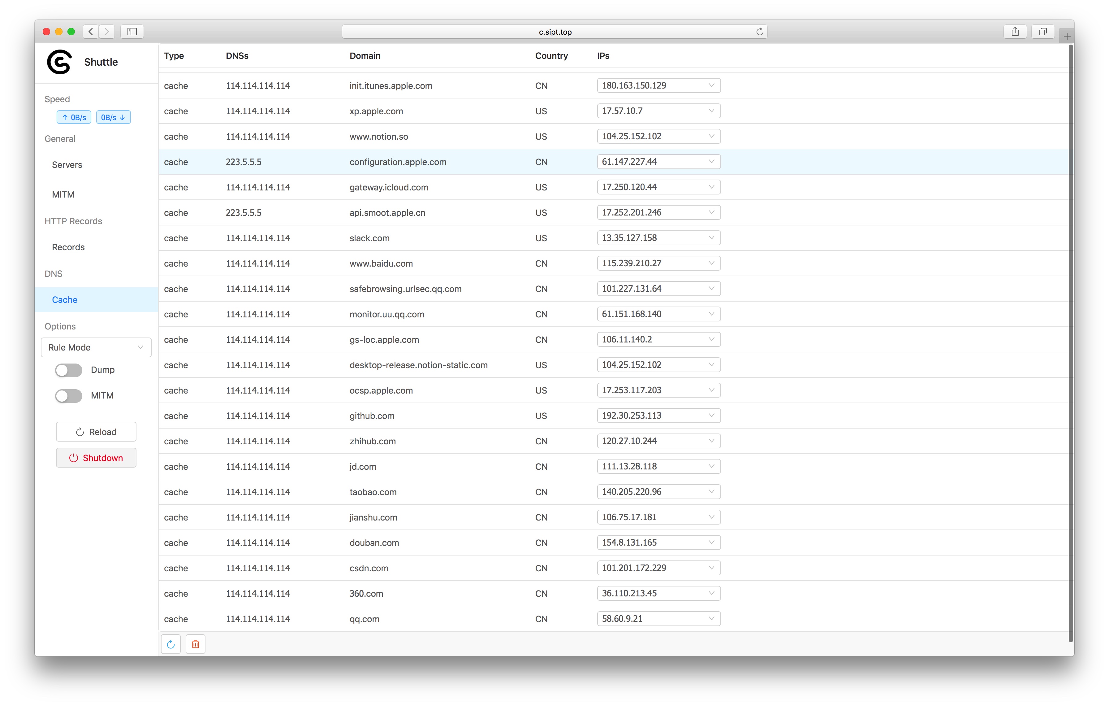 dns-cache