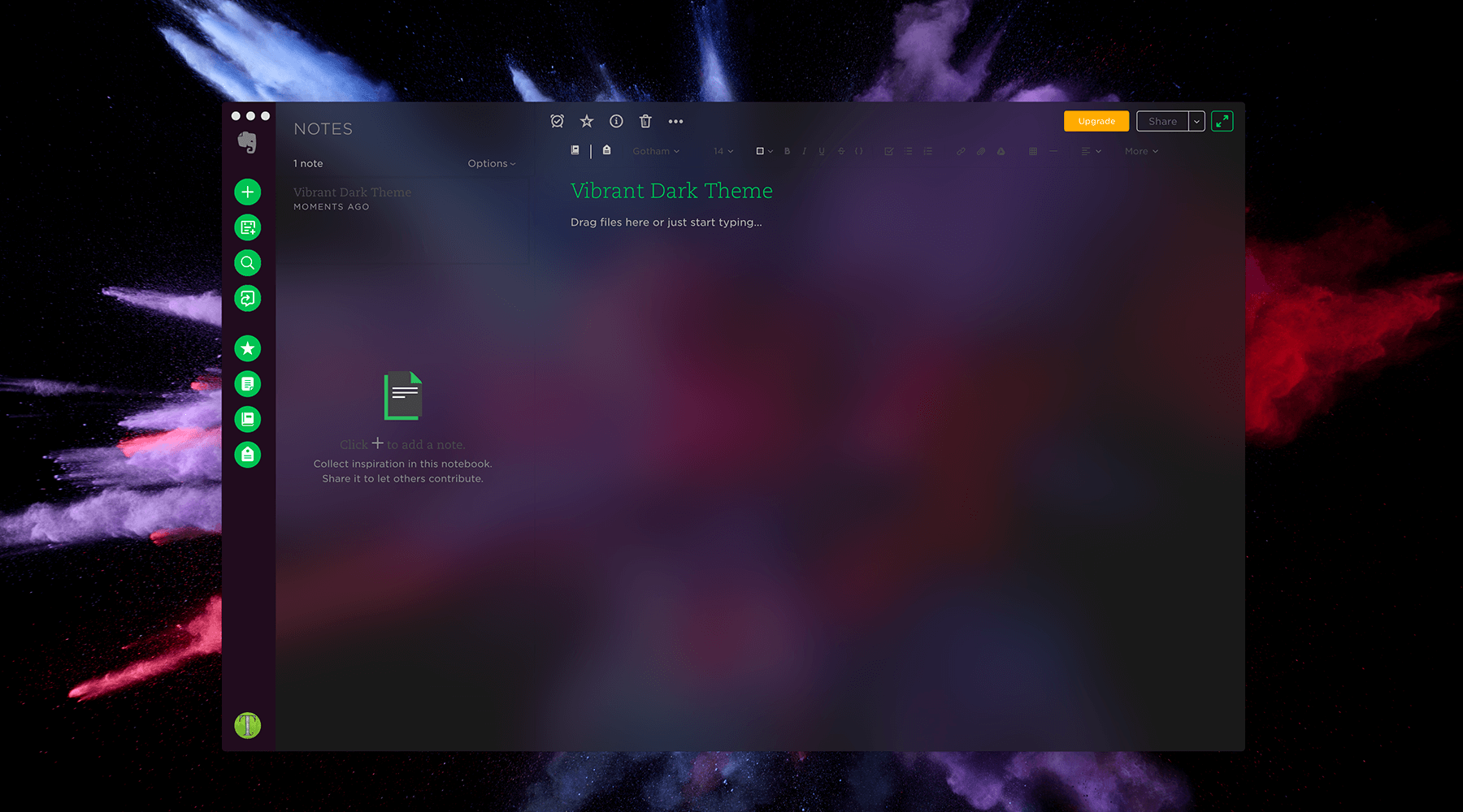 Tusk Vibrant Theme