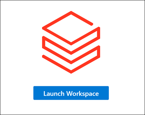 The Azure Databricks Launch Workspace button is displayed.