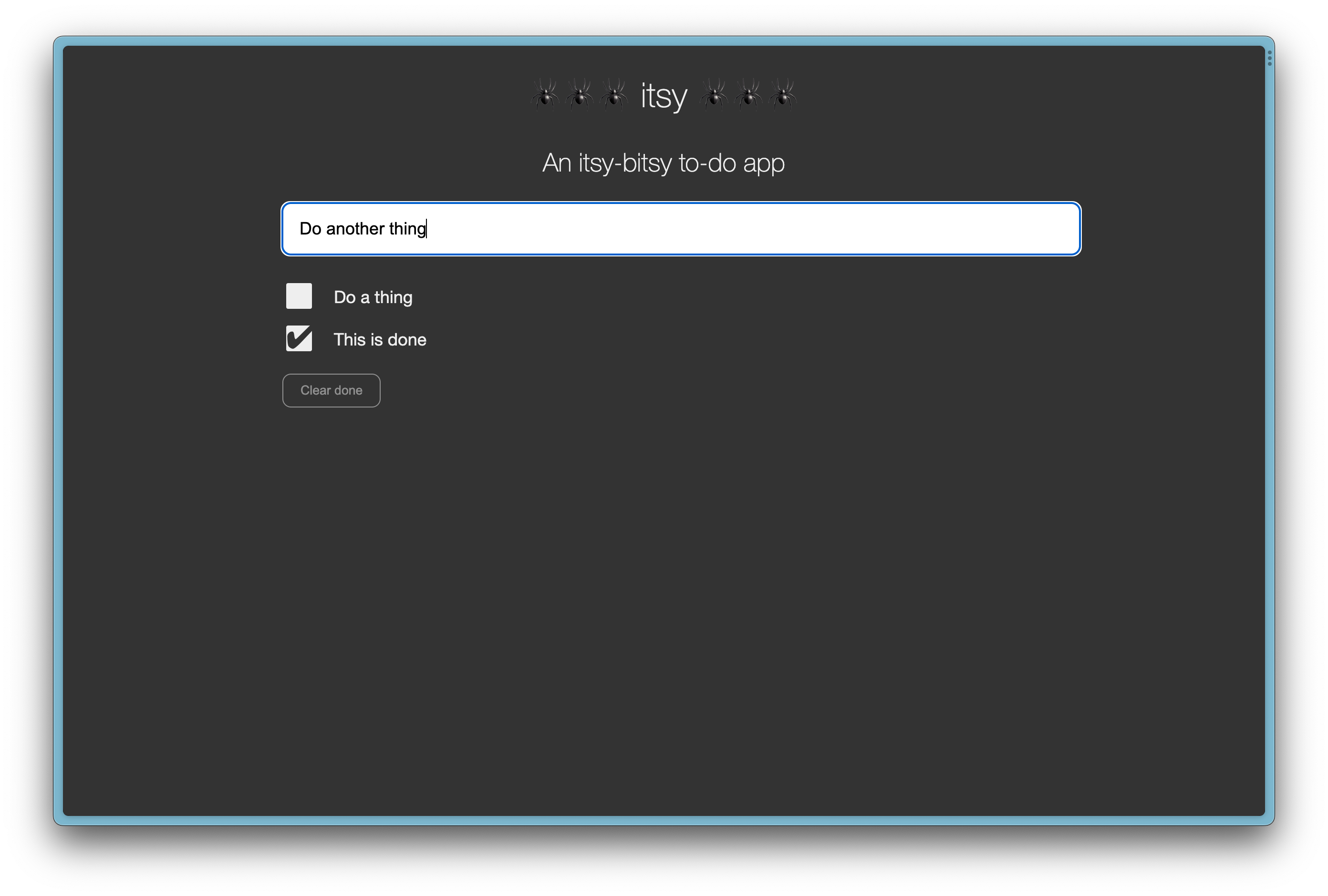 screenshot of itsy