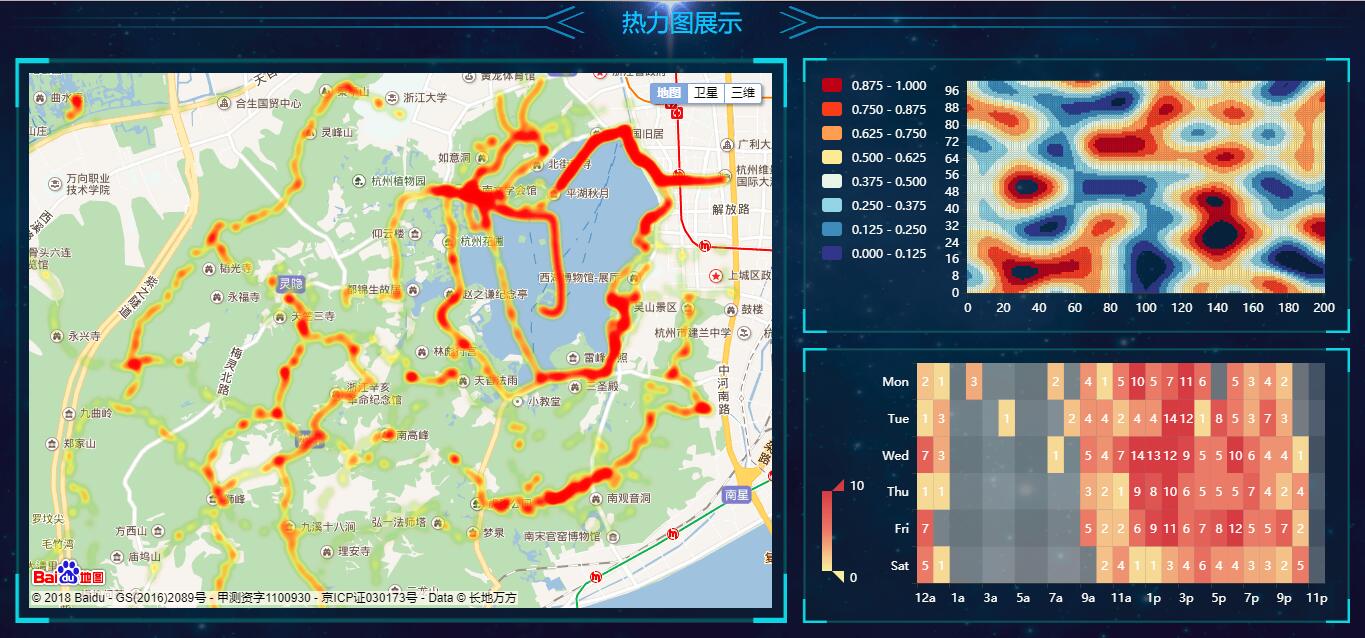 热力图展示 - 基于echarts&百度地图